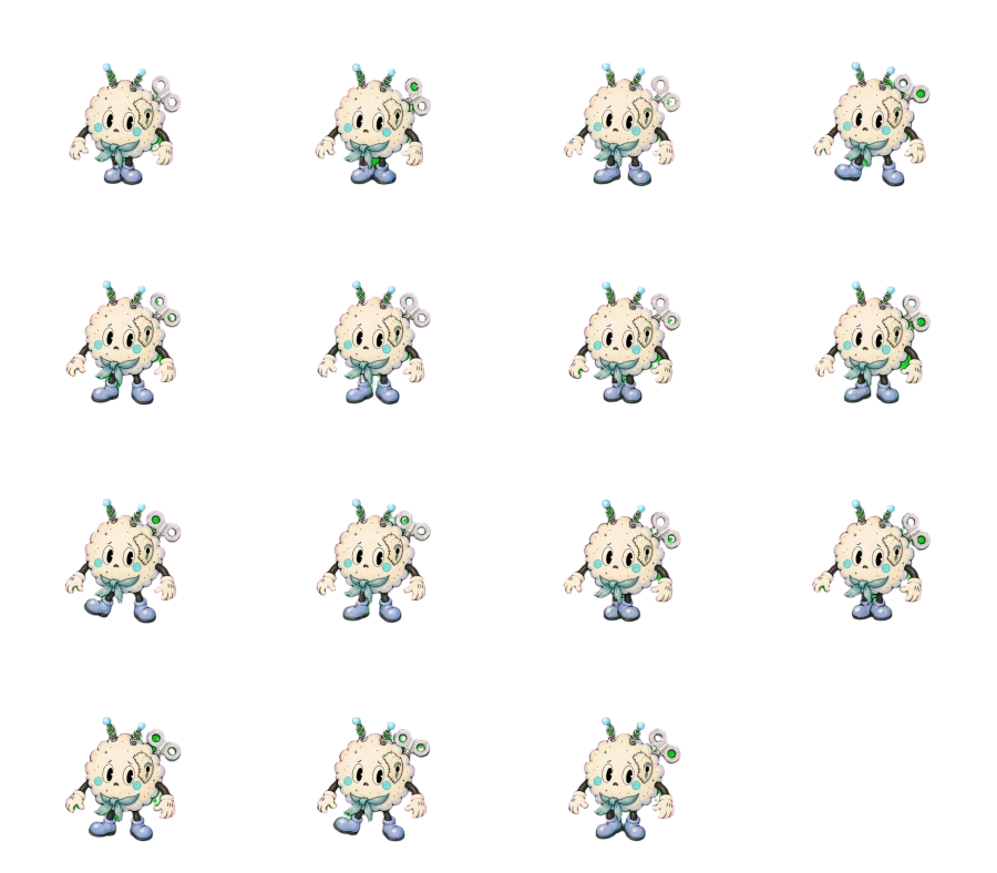 小白 · 动作序列帧